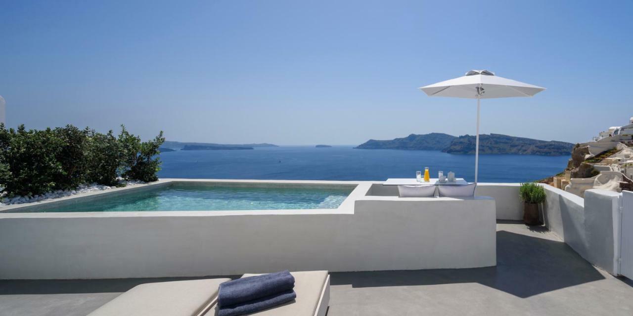 Suite Premium avec Petite Piscine Extérieure Chauffée Privée - Vue sur Caldeira