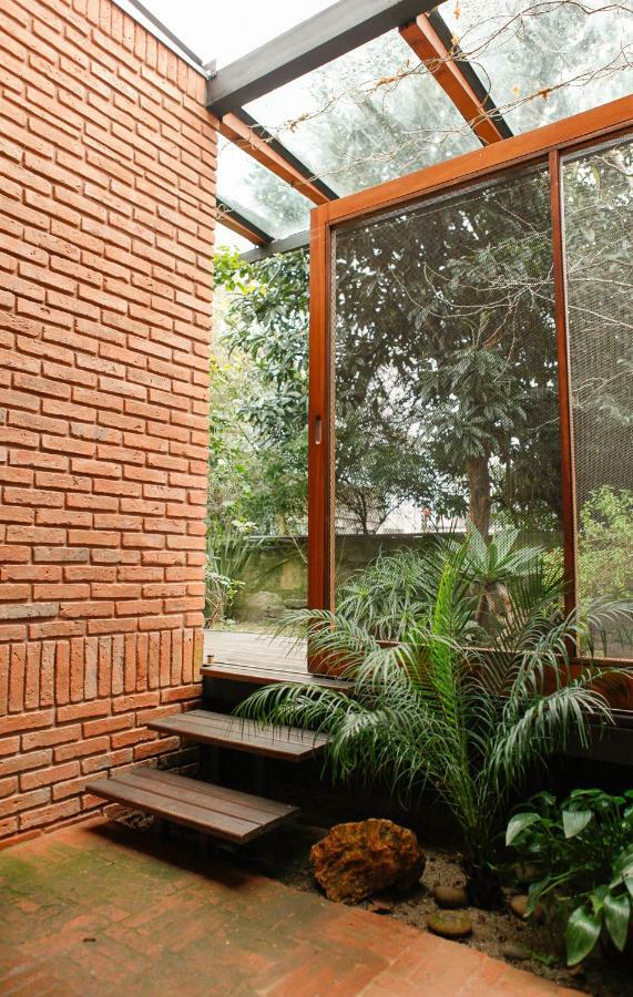 Doppelzimmer mit Terrasse und Gartenblick