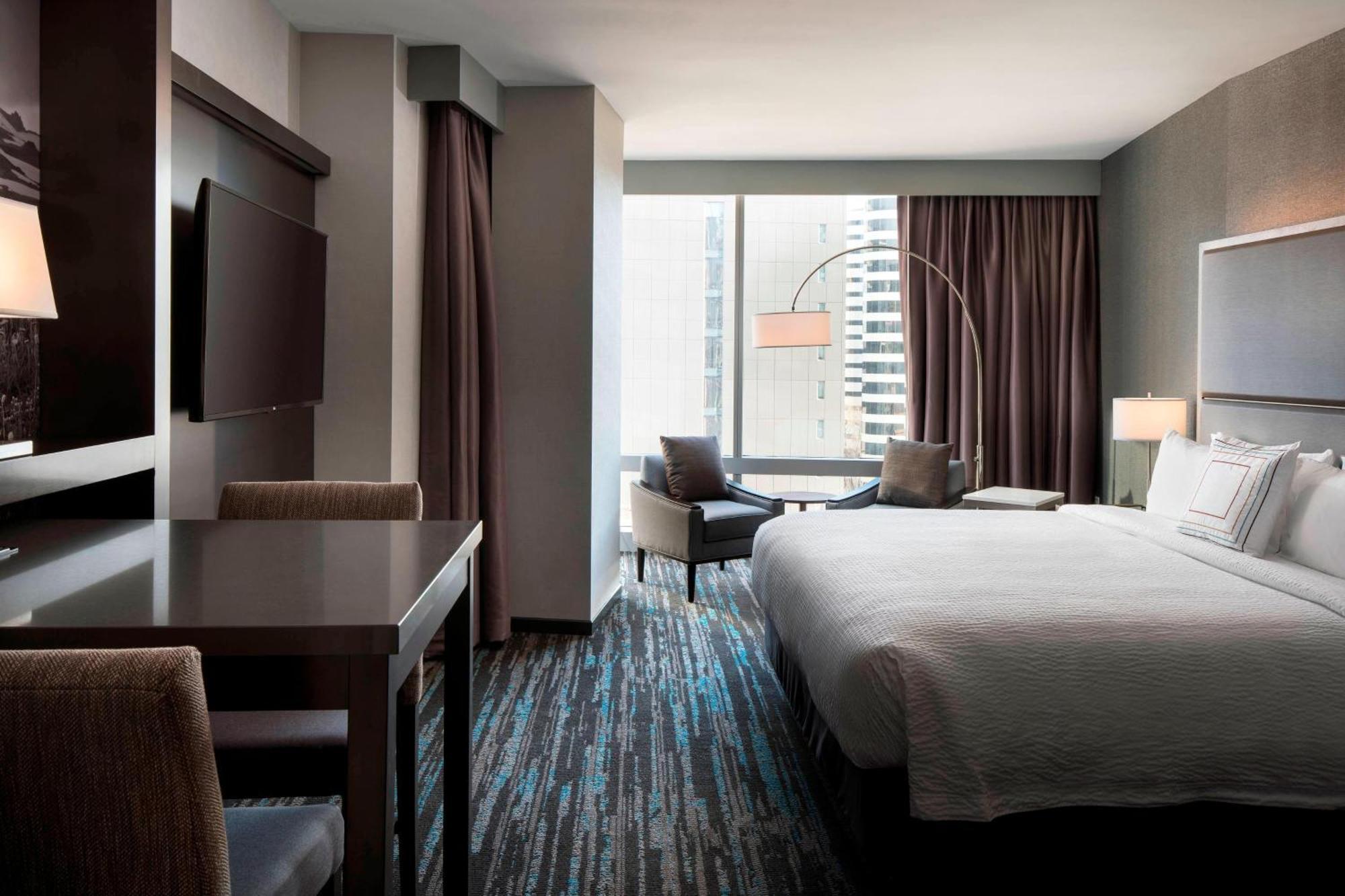 Estúdio com Cama King-size e Vista da Cidade