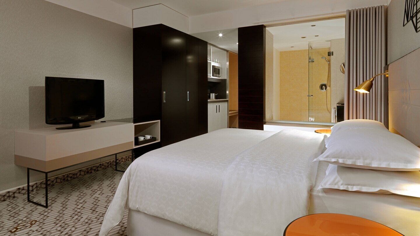 Studio met Kingsize Bed