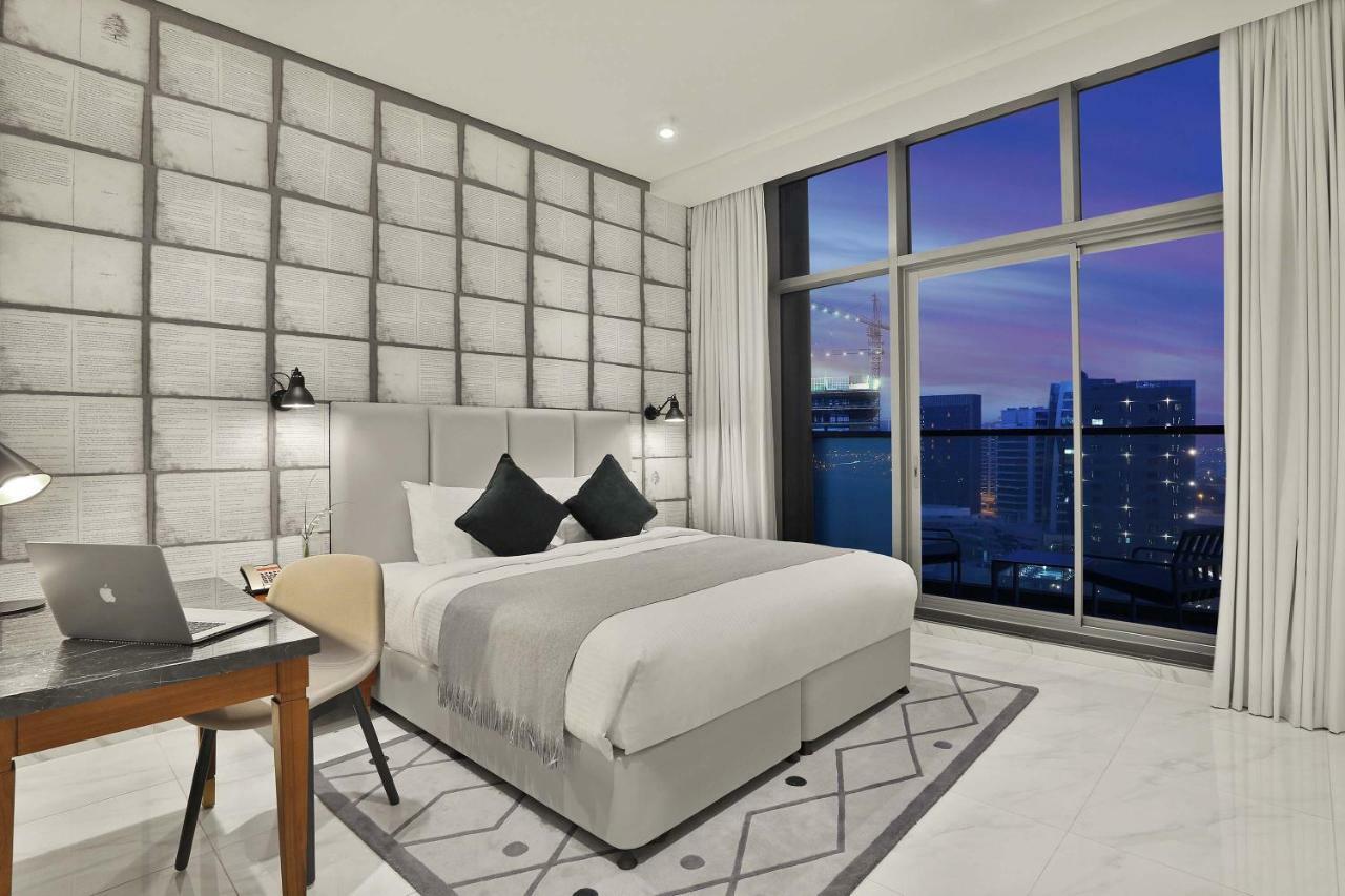 Hébergement Exécutif 1 Lit - Vue Partielle sur Burj Khalifa - Avec Navette Gratuite vers la Plage et le Centre Commercial