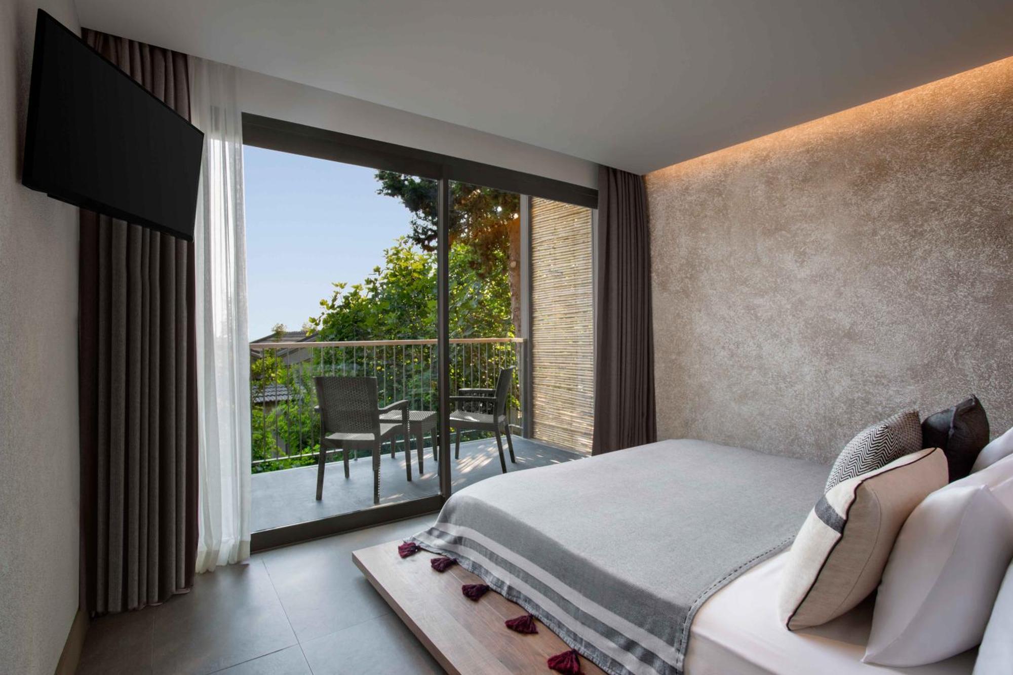 Premium Familienzimmer mit Verbindungstür und Gartenblick