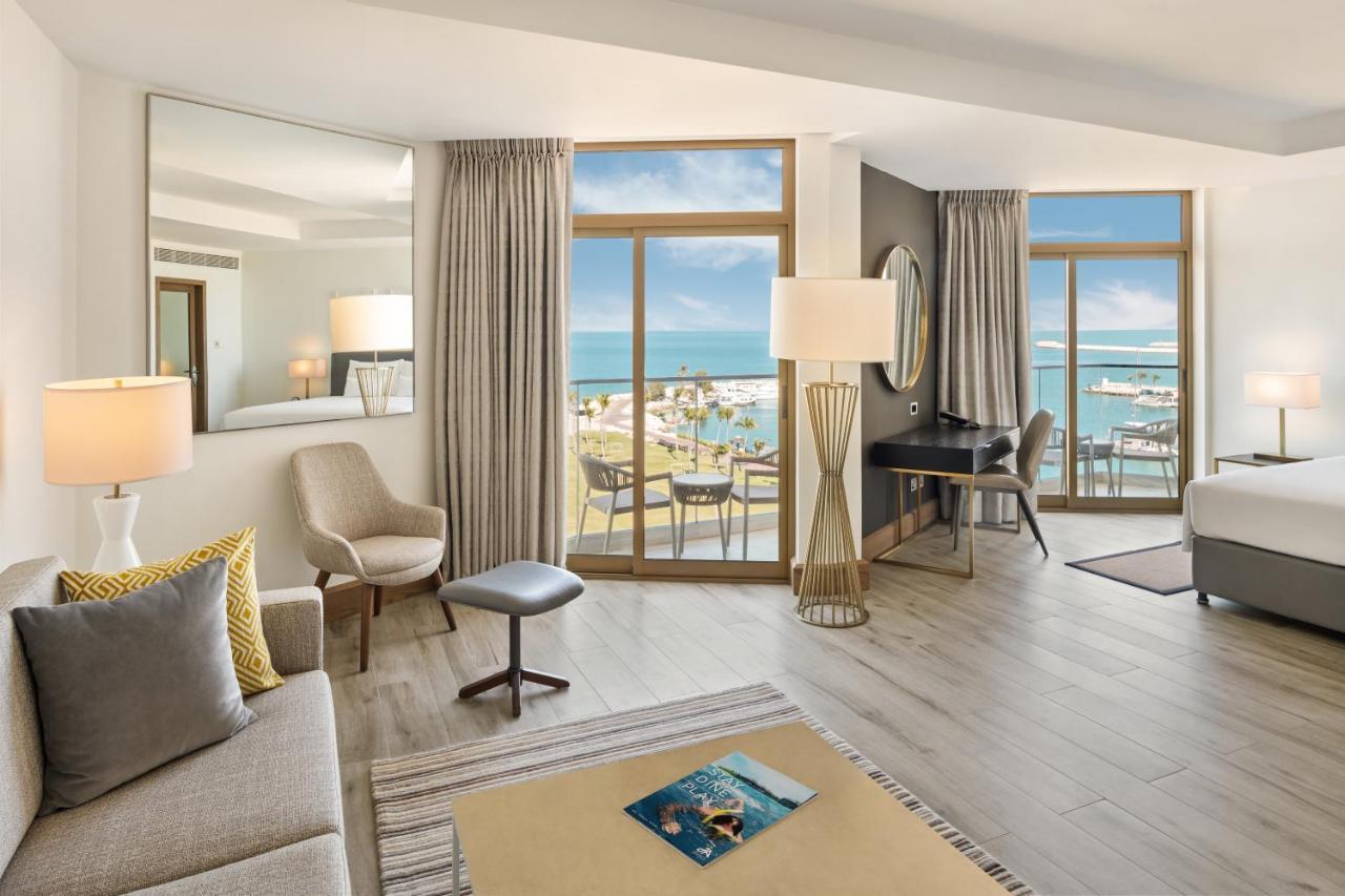 Premium-Suite mit 1 Schlafzimmer, Peacock Lounge, eigenem Strand und Wasserpark