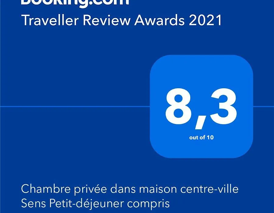 Chambre Privee Dans Maison Centre-Ville Sens Petit-Dejeuner Compris-1