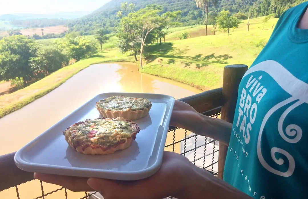 Viva Brotas Chalés e Cabanas com cachoeira-1