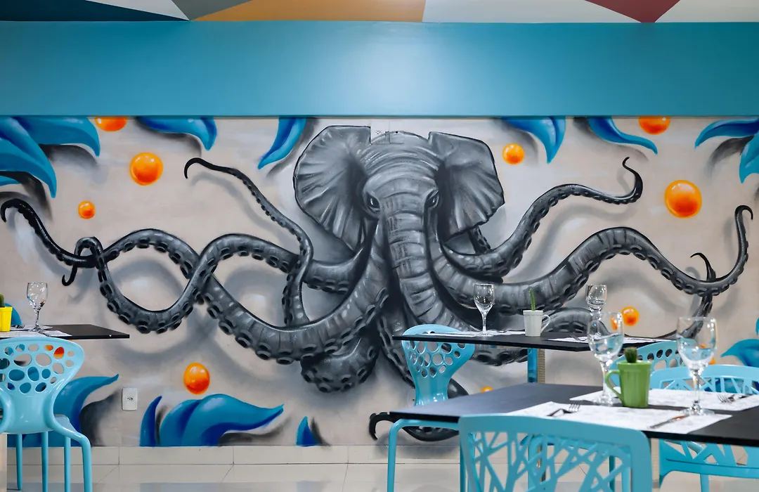 Mural Living Hotel Manaus-1