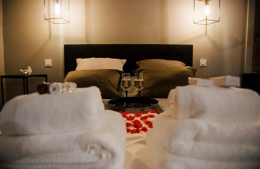 La Suite Romantique avec Jacuzzi au Cœur de Perpignan-1