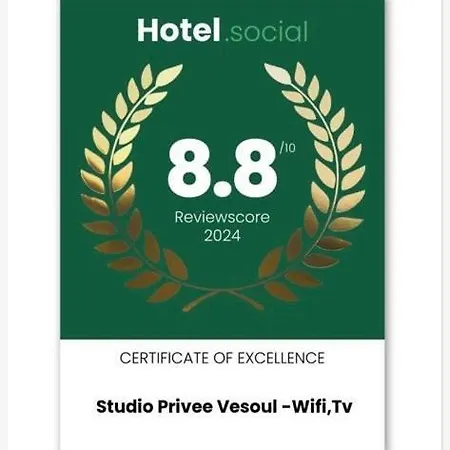 Studio privée Vesoul -Wifi,TV,Clim,Parking gratuit-2