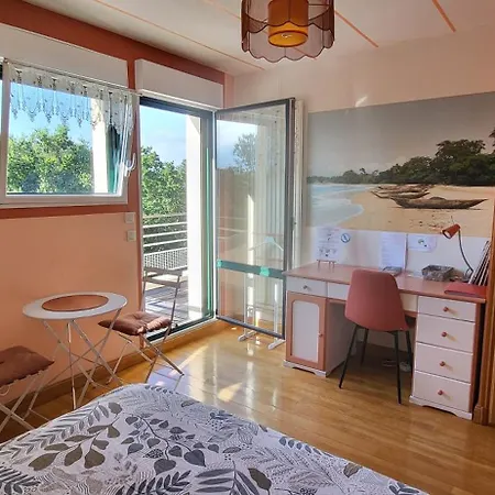 2 Belles chambres avec balcon sdb et WC privatifs-3