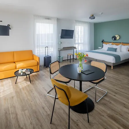 All Suites Appart Hôtel - Le Havre Centre - Les docks-3