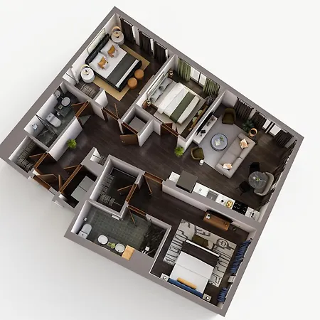 Luxury Furnished Apartments By Hyatus Downtown At Yale-2