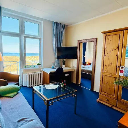 Sanddorn, Kur- und Ferienhotel, Direkte Strandlage, Meerblick, Fahrstuhl, Parkplatz-3