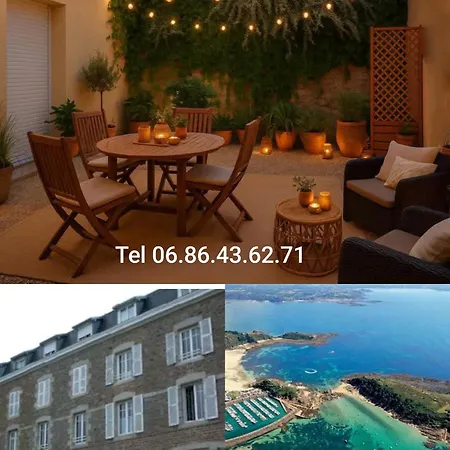 TY SAM Bretagne - Bel appartement maison RDC Terrasse T3-T4 proche plages et commerces-3
