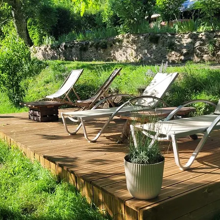 Le Manoir des Pélies Gîte et Chambres d'hôtes de charme à 6kms de Conques Spa, Piscine, Rivière, Thermes de Cransac-2