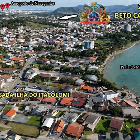 Pousada Com Piscina Perto do Beto Carrero 50 Metros Praia do Trapiche Melhor Localização de Penha-2