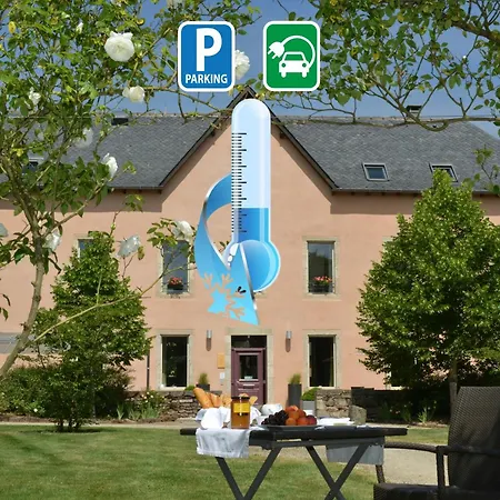 HÔTEL LA FERME DE BOURRAN - RODEZ - parking privé avec bornes pour voitures électriques-3