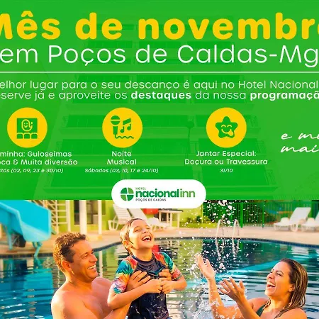 Hotel Nacional Inn Poços de Caldas - Lazer completo e Gastronomia no Centro-3