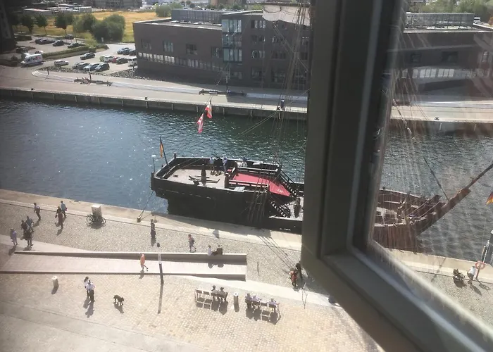 Appartment im Ohlerich Speicher in Wismar mit Stadt -und Meerblick