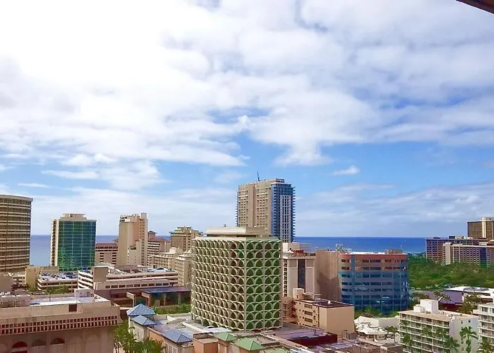 Waikiki Kuhio 1-Bedrm Apt, Ocean View, Free Parking & Wifi Honolulu