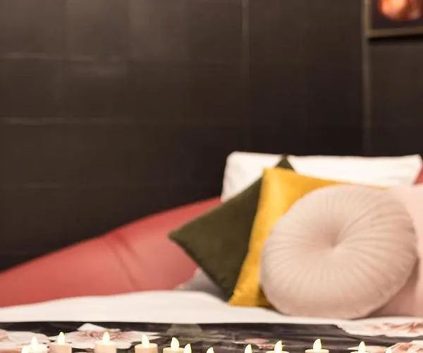 Legend Majestic Superbe Love Room - Jacuzzi - Champagne - Romantisme - parking privé Mâcon