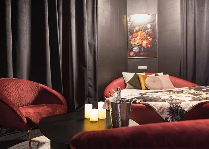 Legend Majestic Superbe Love Room - Jacuzzi - Champagne - Romantisme - parking privé Mâcon