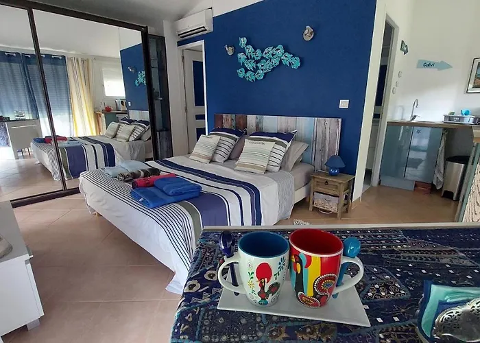 Bed and Breakfast Dans Un Jardin Bb Et Jacuzzi à Mandelieu