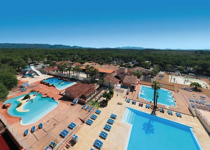 Bungalow de luxe de 60m2 dans camping 5 étoiles Puget-sur Argens