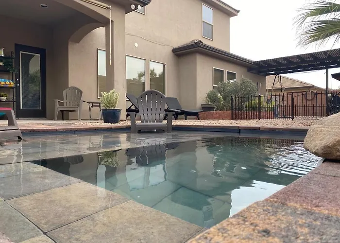 Tiny Rv Stone Pool Inn, Pets Stay Free, Zion National Park, Your Private Oasis! St. George