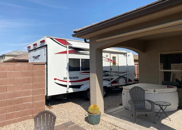 Tiny Rv Stone Pool Inn, Pets Stay Free, Zion National Park, Your Private Oasis! St. George