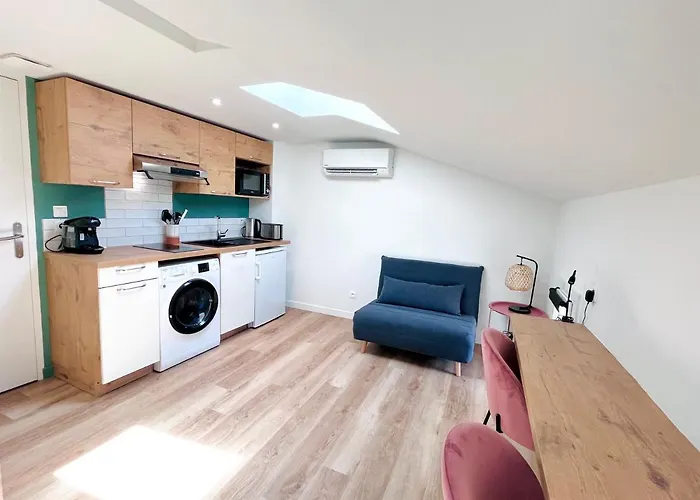 LE QUAI 6 - Studio neuf CALME LUMINEUX - CLIM - WiFi - Gare à 200m Agen