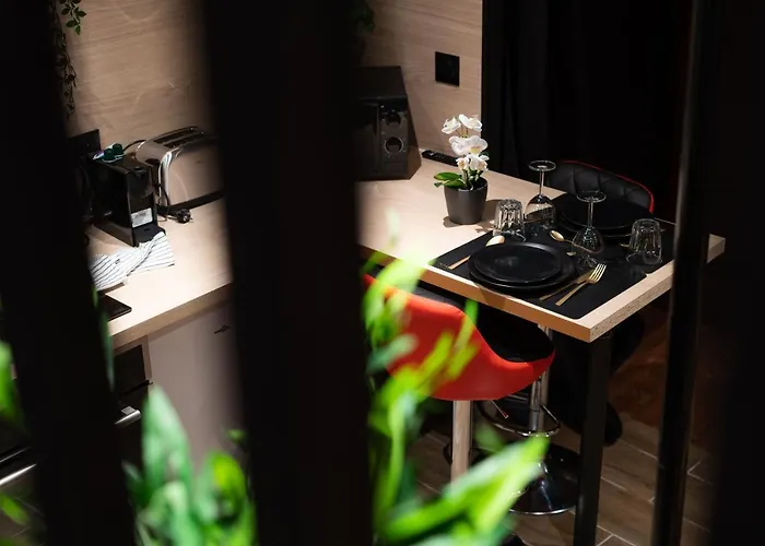 Aparthotel Capsule Secret jacuzzi jeux de couple à Valenciennes
