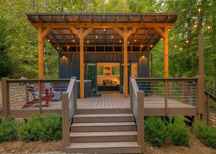 The Container At Camp Toccoa Hotel Blue Ridge
