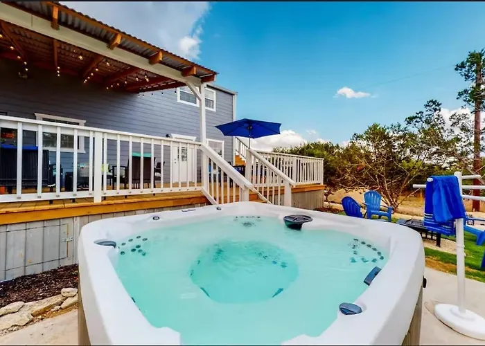 Blue Retreat In The Hill Country