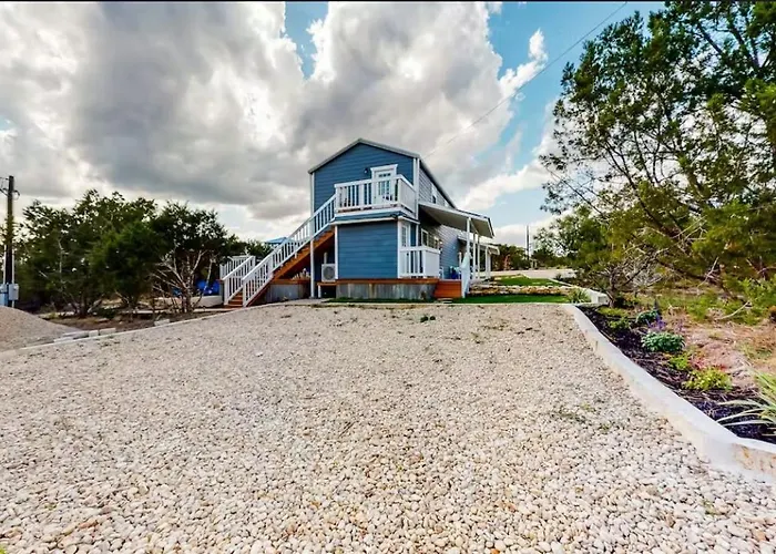 Blue Retreat In The Hill Country