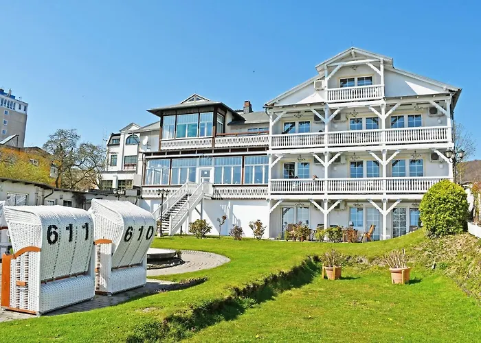 Sassnitzer Hotel Mit Baederarchitektur, Seeblick Und Sauna