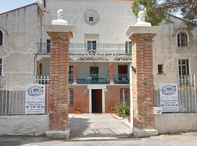 Bed and Breakfast Mas Palegry côté terrasse à Perpignan