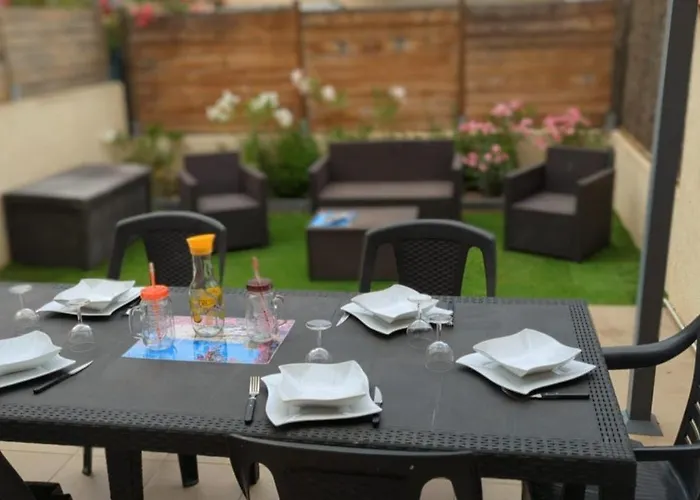 Le Coeur De Canet - Maison Av Jardin - Tout Confort