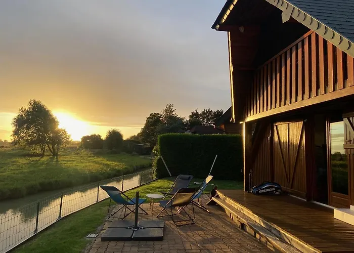 Chalet 6 pers avec piscine Cabourg