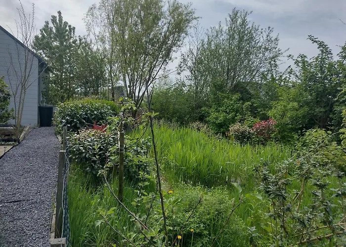 Tuinhuisje in het groen