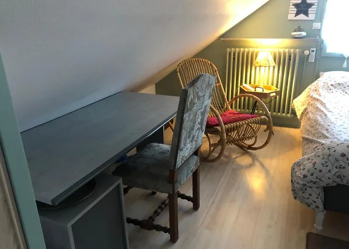 Chambre double avec salle de bain privative