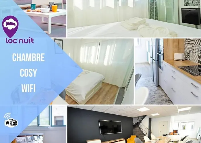 Loc'Nuit - Chambres Tout Confort - Hyper Centre AGEN