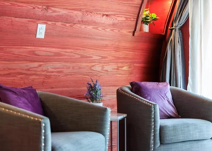 Unique Tempranillo Wine Barrel Cabin