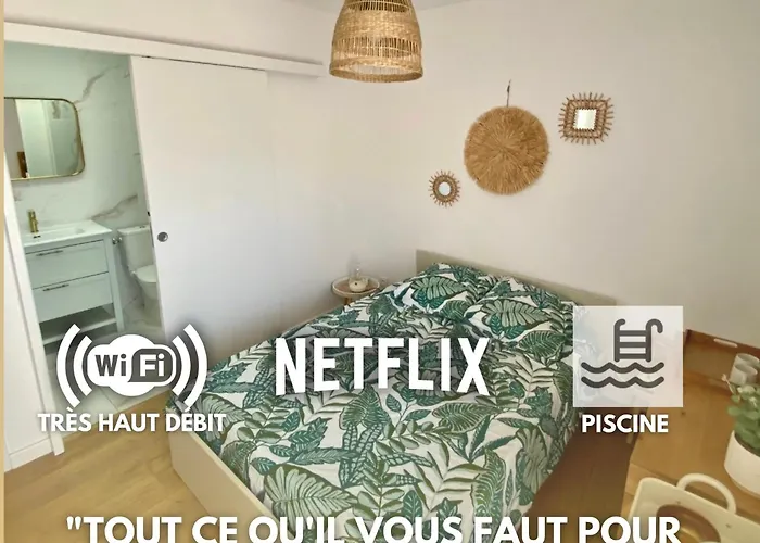 Chambre Privée Accès Piscine Mimizan