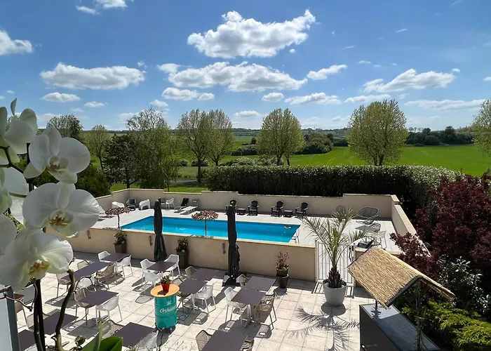 Les Orchidées , Hôtel&Restaurant Verdun