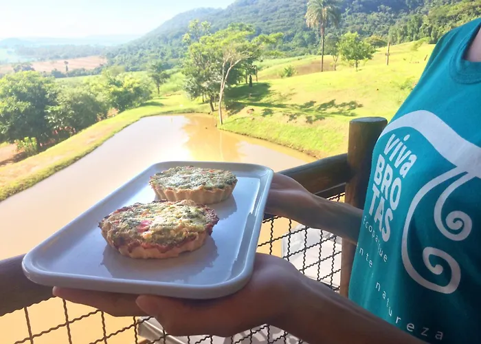 Viva Brotas Chales E Cabanas Com Cachoeira