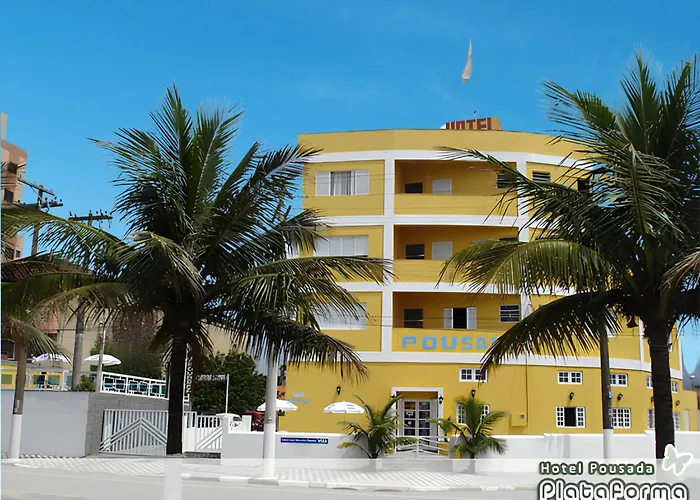 Pousada Plataforma - Pe Na Areia Mongaguá
