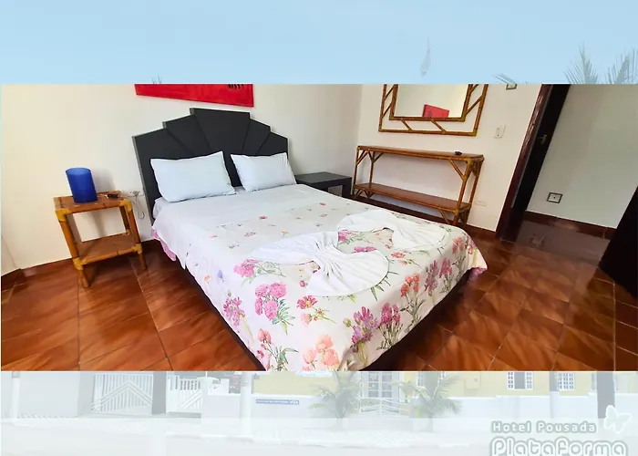 Pousada Plataforma - Pe Na Areia Mongaguá