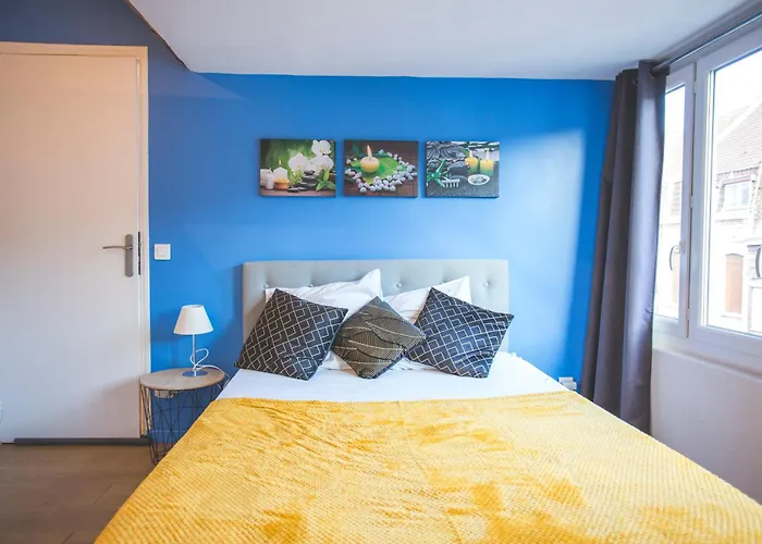Hotel Colocation de luxe à Tourcoing avec jardin