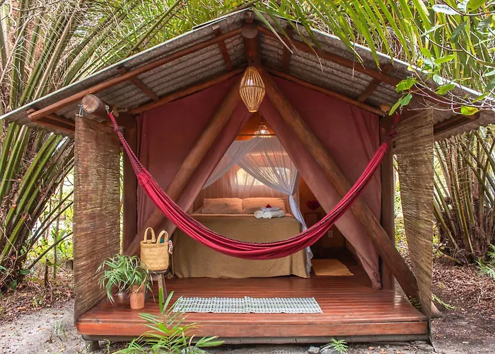 Canto De Jurema Corumbau Glamping, Chale, Acolhimento E Sustentabilidade