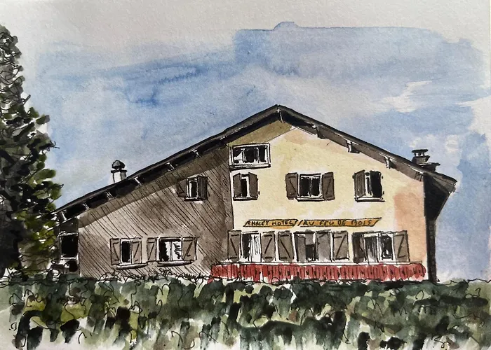 Hôtel Au Feu De Bois Autrans-Meaudre-en-Vercors